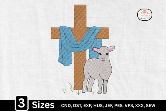 Christian Easter Faith Lamb God Cross