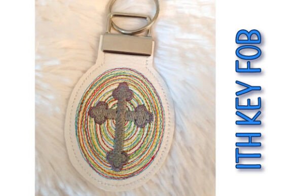 ITH Key Fob with Cross – Christian Symbol